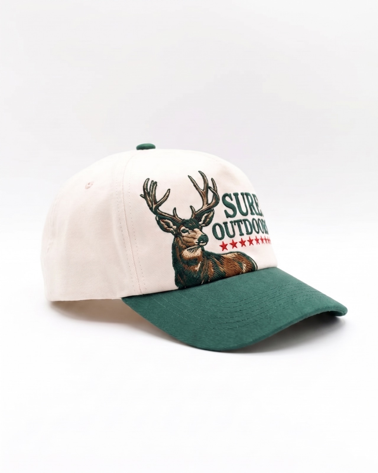Sure Outdoors two-tone embroidered hat concept